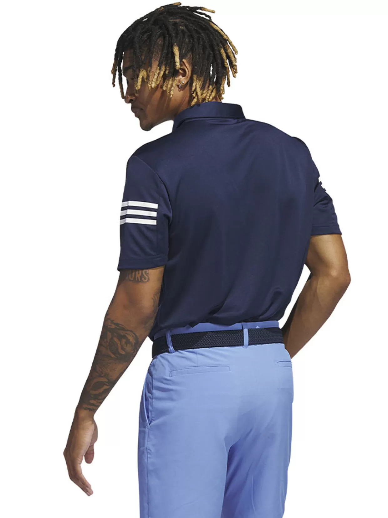 Men Adidas Shirts< 3-Stripe Polo Shirt - Collegiate Navy