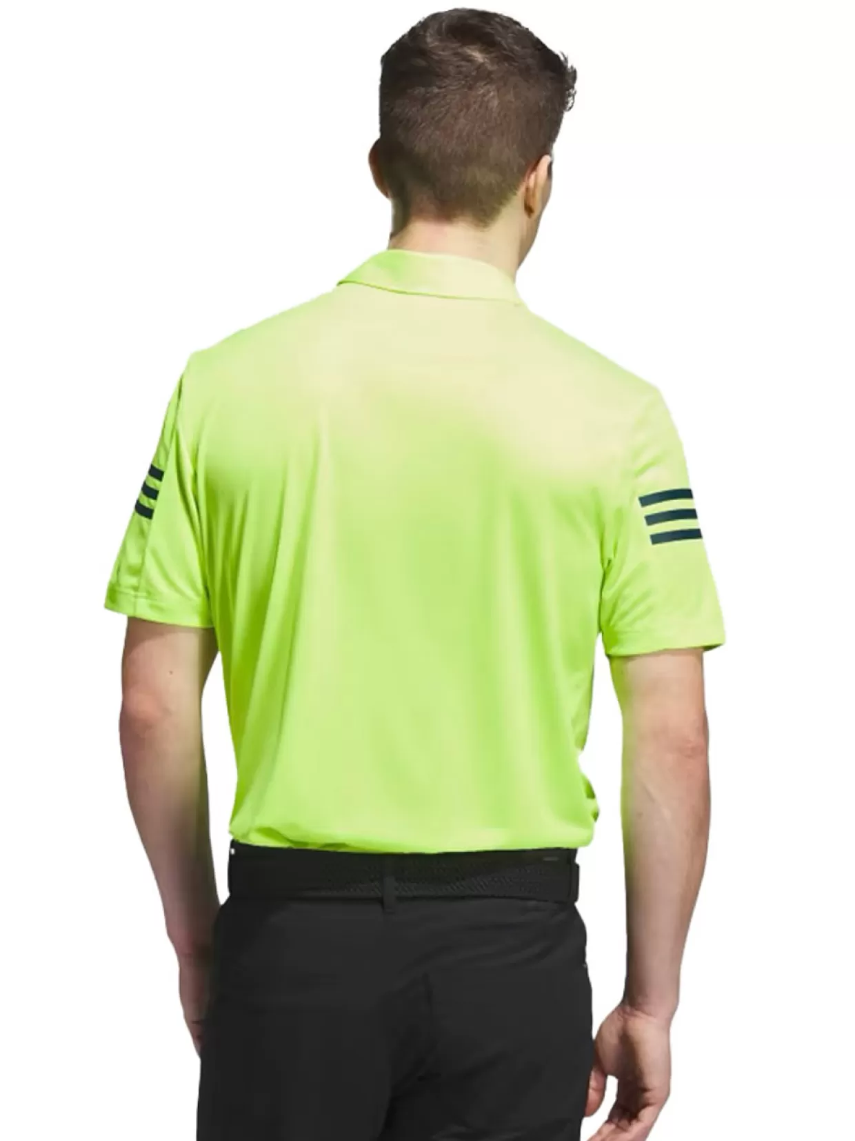 Men Adidas Shirts< 3-Stripe Polo Shirt - Lucid Lemon