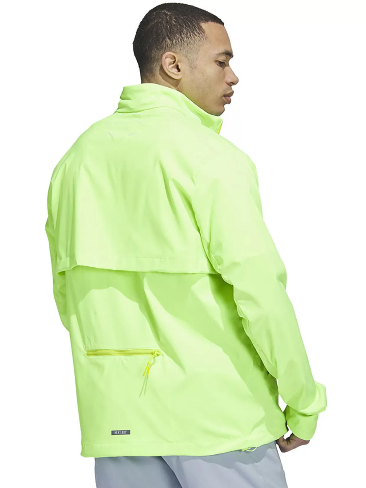 Men Adidas Jumpers< Adicross Transitional Heat.Rdy Jacket - Lucid Lemon