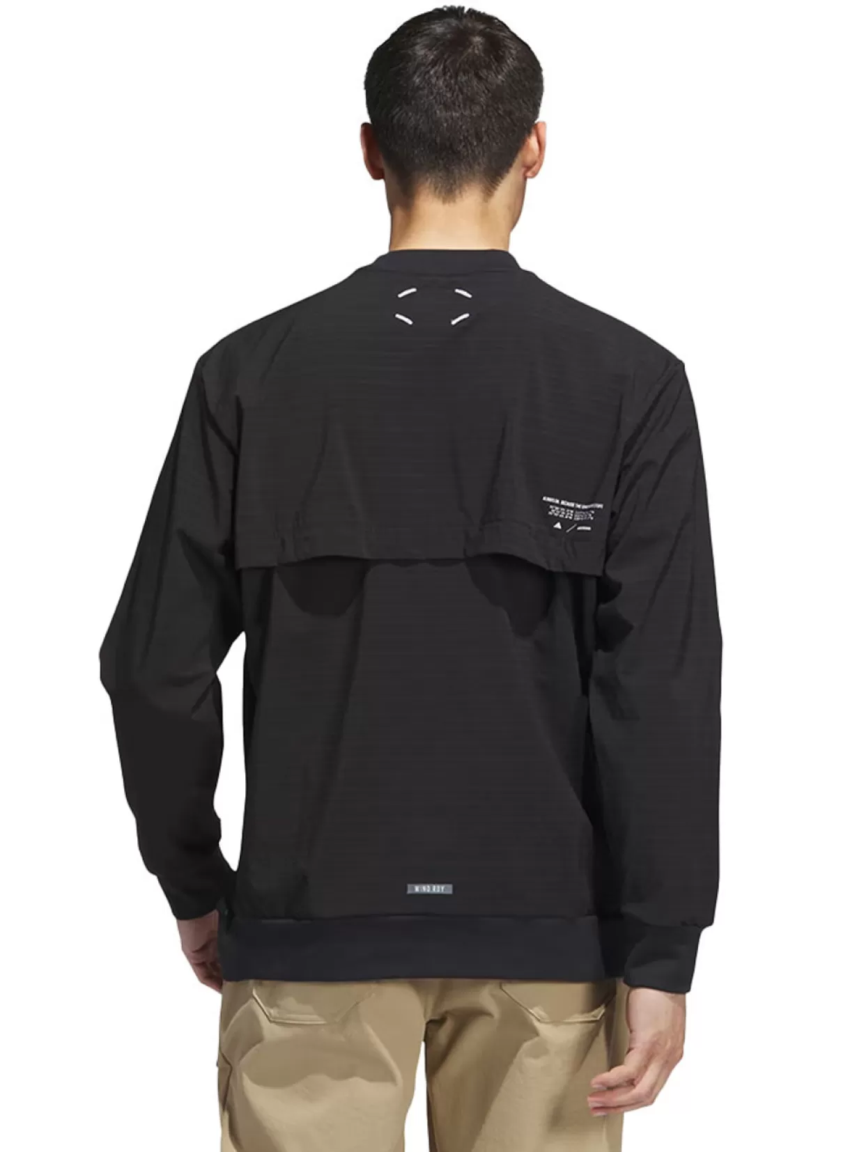 Men Adidas Jumpers< Adicross Wind.Rdy Crew Sweatshirt - Black