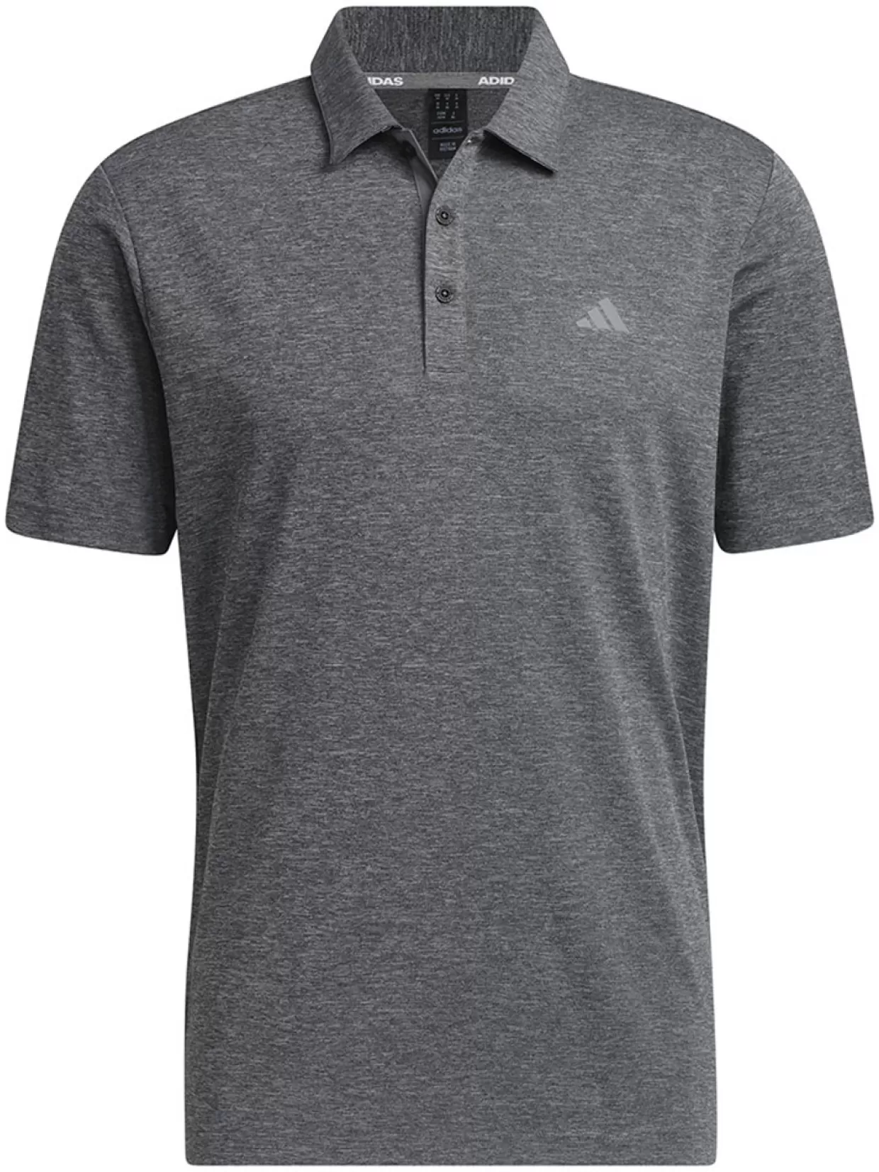 Men Adidas Shirts< Drive Heather Polo Shirt - Black