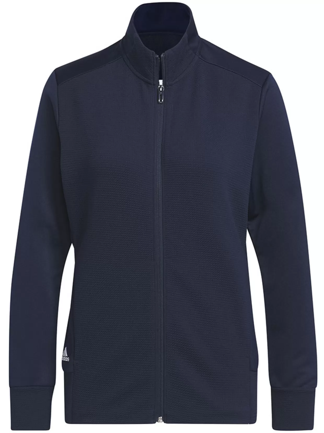 Women Adidas Jumpers< Women'S Textured Full-Zip Jacket - Collegiate Navy