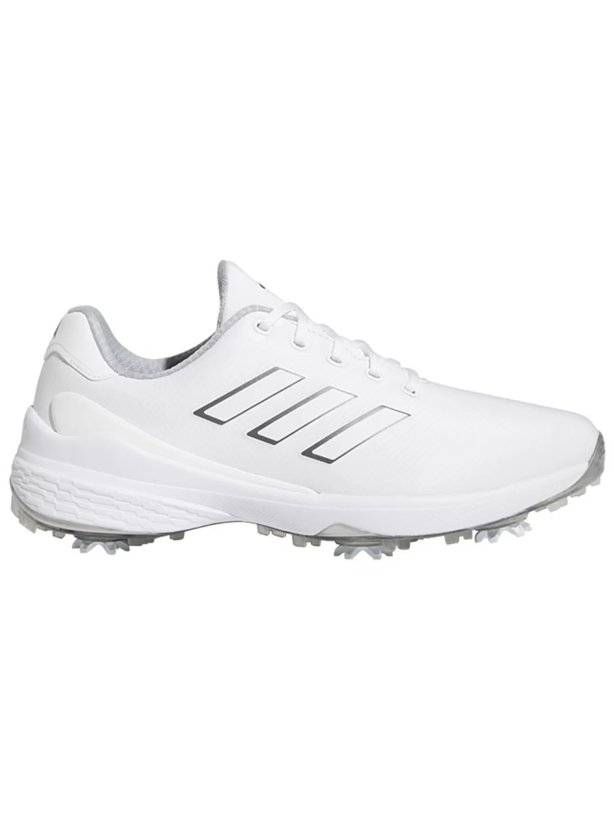 Men Adidas Mens Golf Shoes< Zg23 Golf Shoes - Ftwr White/Dark Silver Met./Silver Met.