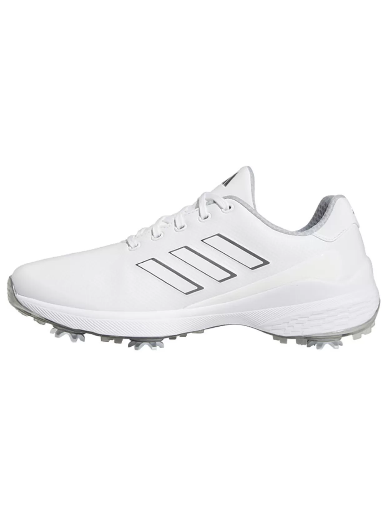 Men Adidas Mens Golf Shoes< Zg23 Golf Shoes - Ftwr White/Dark Silver Met./Silver Met.