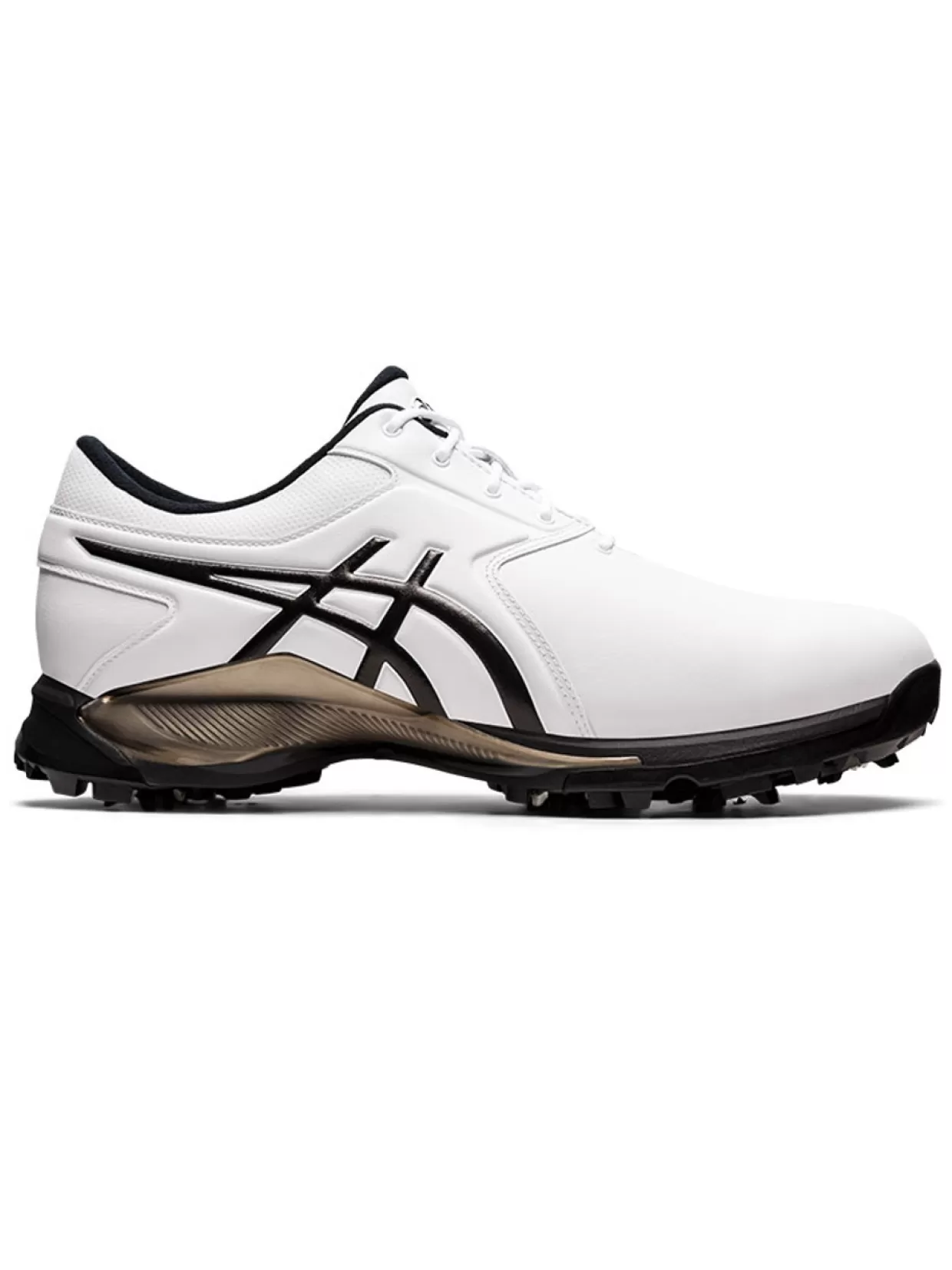 Men Asics Mens Golf Shoes< Gel Ace Pro M Standard Golf Shoes - White/Black