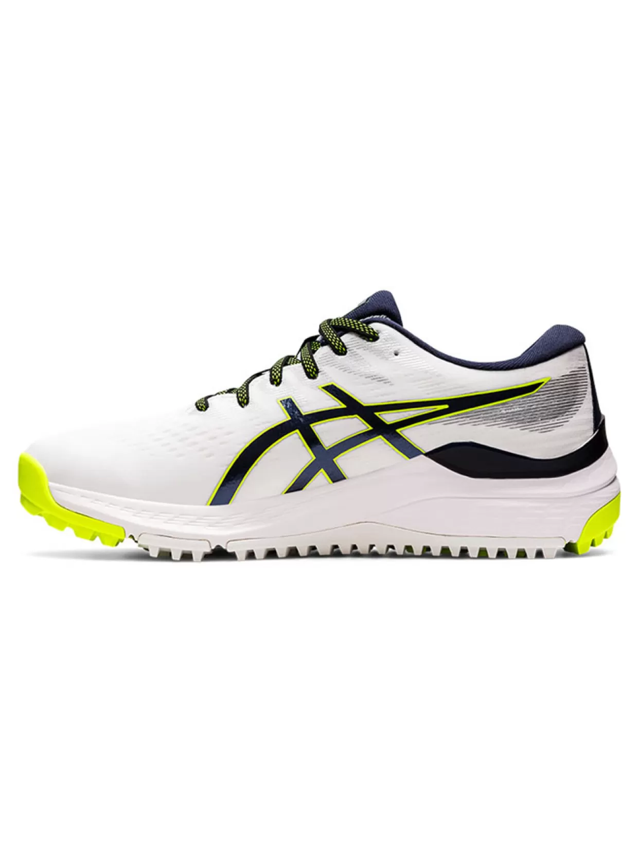 Men Asics Mens Golf Shoes< Gel Kayano Ace Golf Shoes - White/Midnight