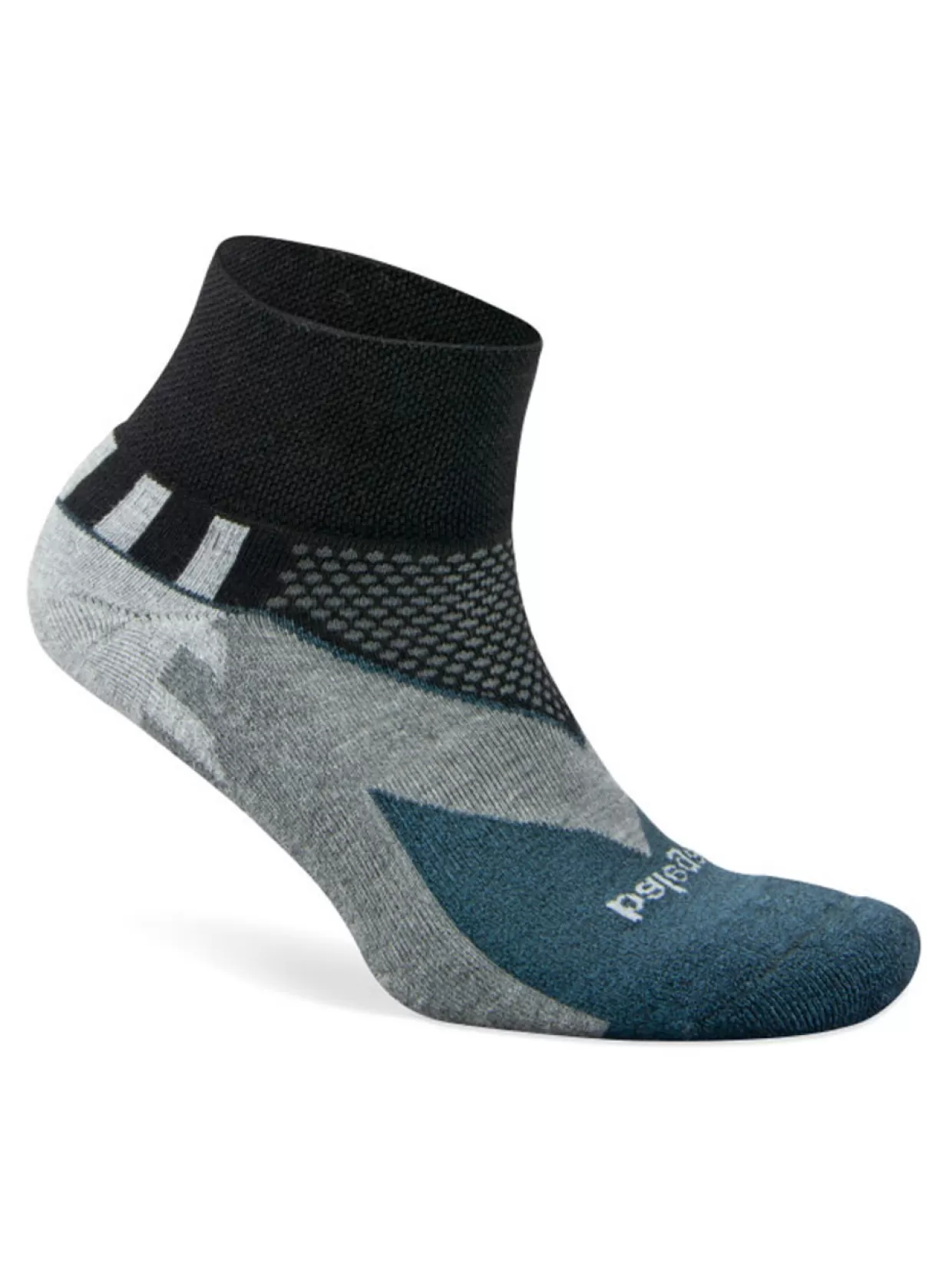 Balega Socks< Enduro V-Tech Low Cut Socks - Black/Charcoal