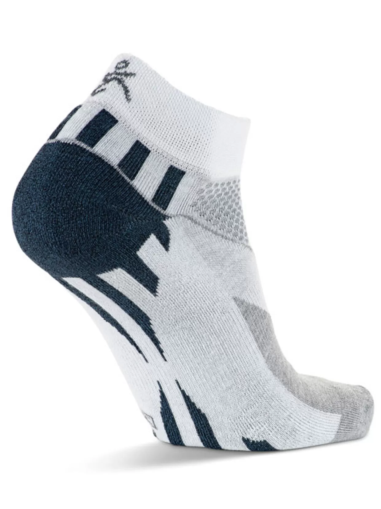 Balega Socks< Enduro V-Tech Low Cut Socks - White/Midgrey