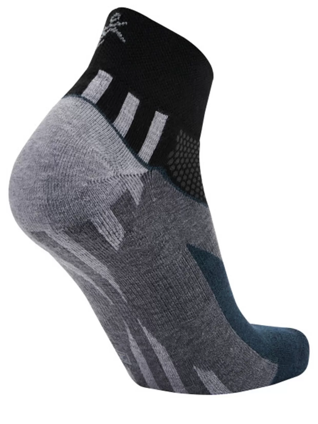 Balega Socks< Enduro V-Tech Quarter Socks - Black/Charcoal