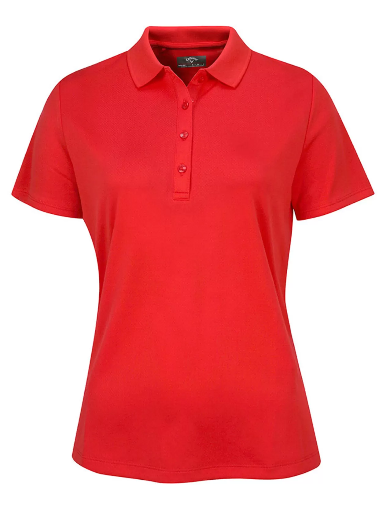 Women Callaway Shirts< Women'S Swingtech Solid Polo - True Red