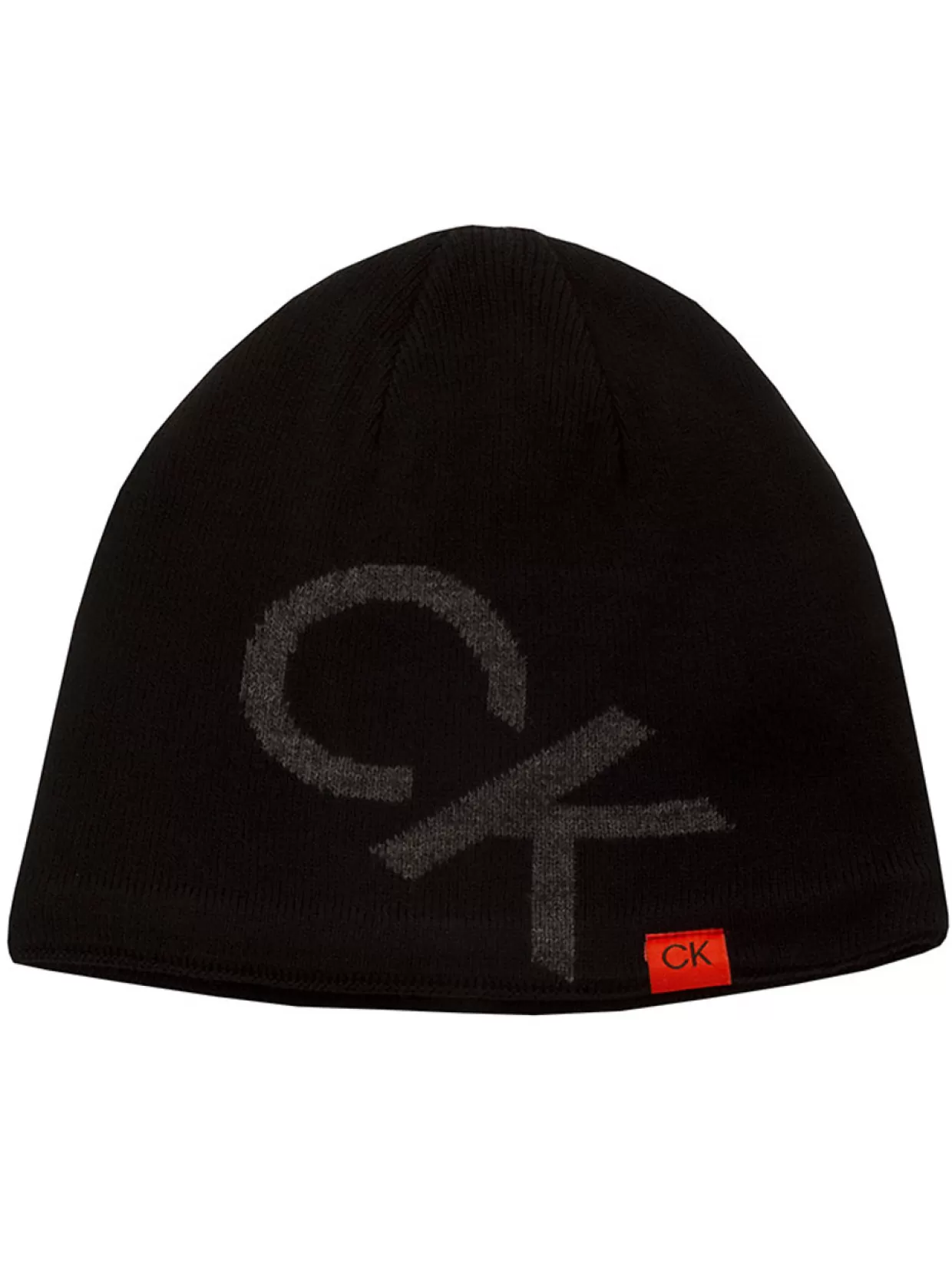 Calvin Klein Beanies & Mitts< Large Monogram Reversible Beanie