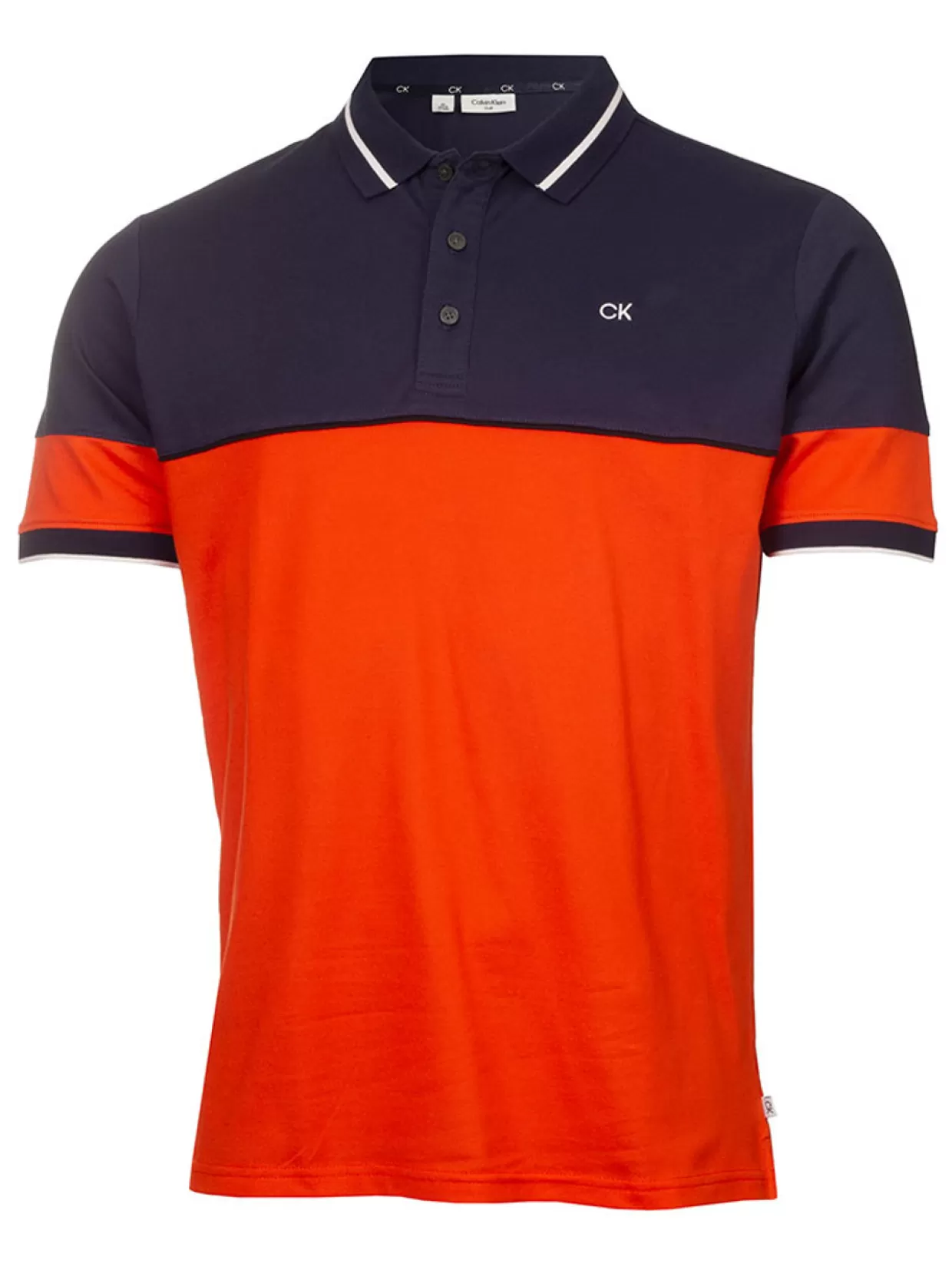 Men Calvin Klein Shirts< Marshall Polo - Spicy Orange