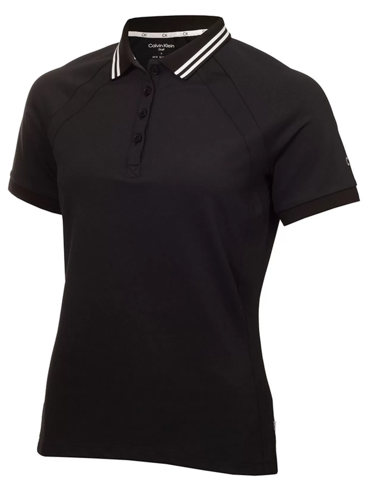 Women Calvin Klein Shirts< Women'S Blair Polo - Black