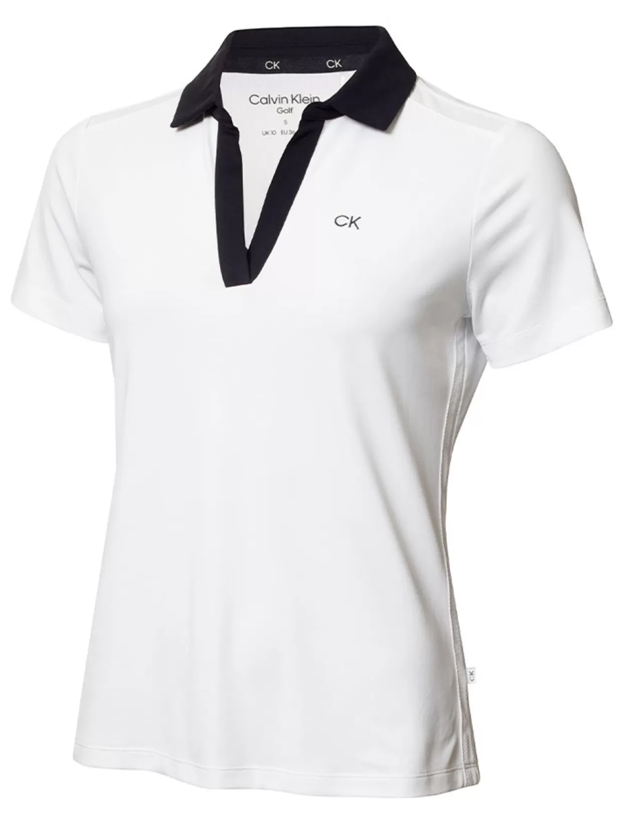 Women Calvin Klein Shirts< Women'S Canisteo Polo - White/Navy