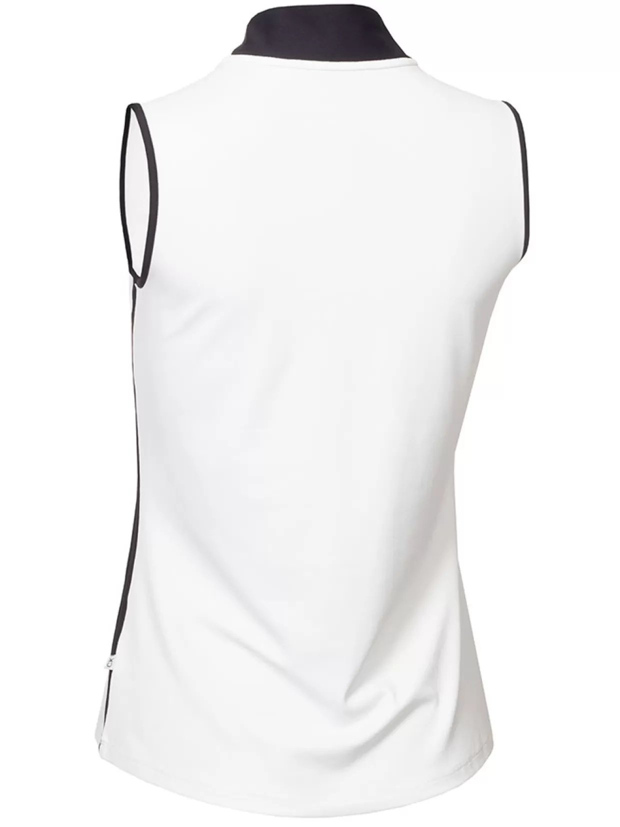 Women Calvin Klein Shirts< Women'S Chenang Sleeveless Polo - White/Navy