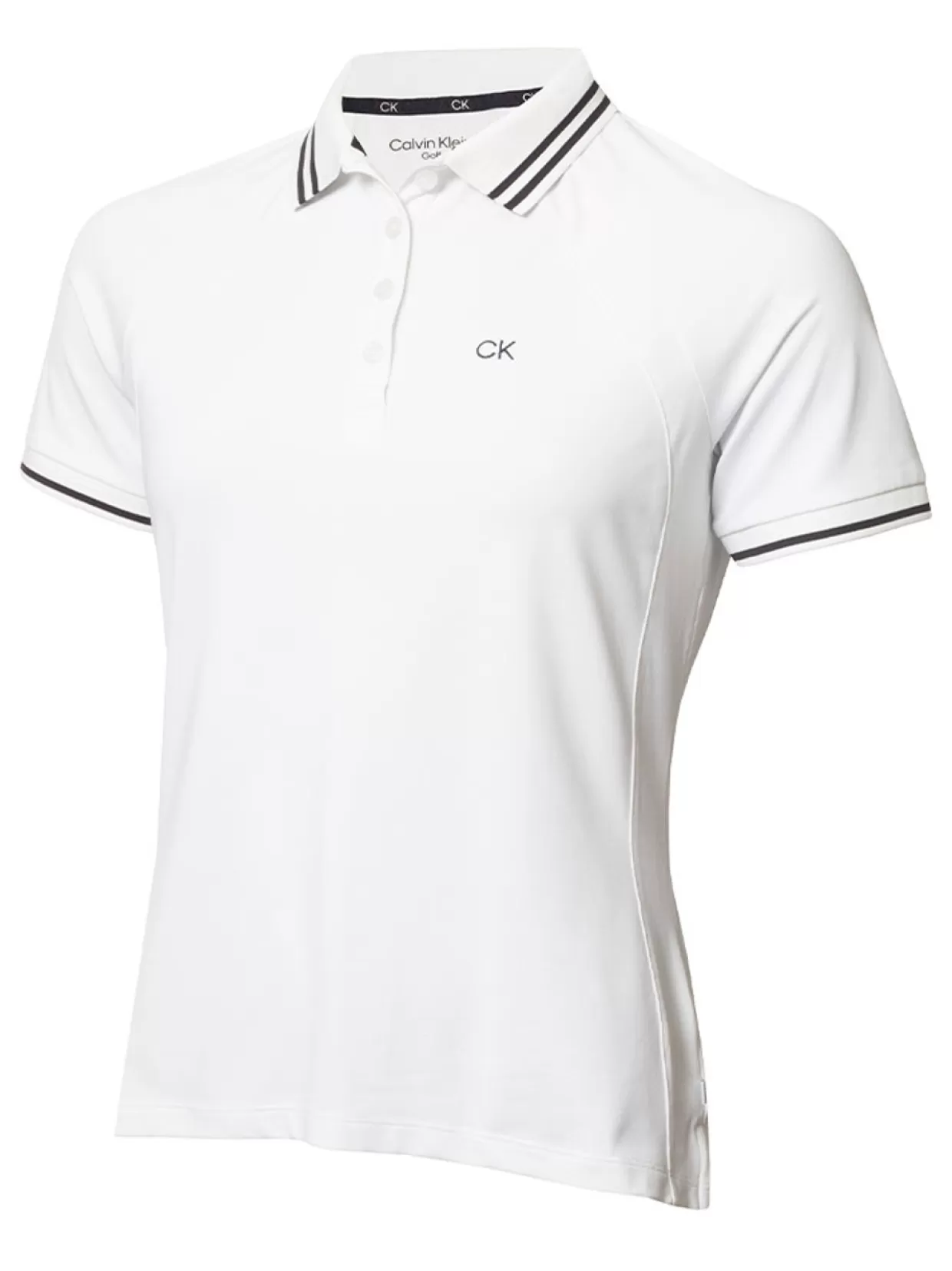 Women Calvin Klein Shirts< Women'S Genesee Polo - White/Navy