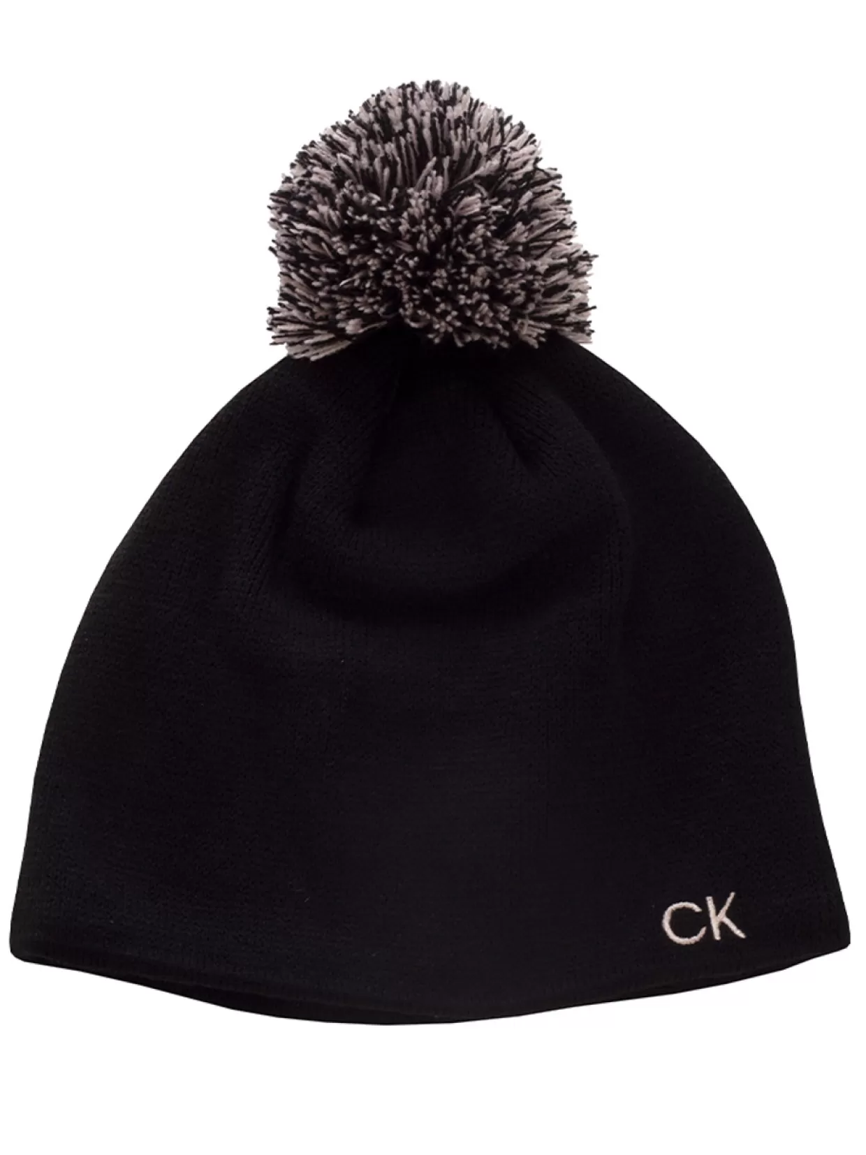 Calvin Klein Beanies & Mitts< Women'S Gorra Bobble Beanie - Black