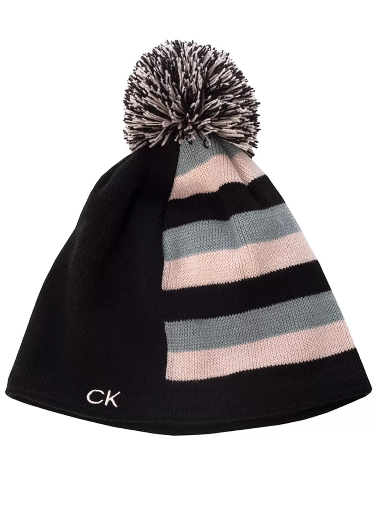 Calvin Klein Beanies & Mitts< Women'S Gorra Bobble Beanie - Black