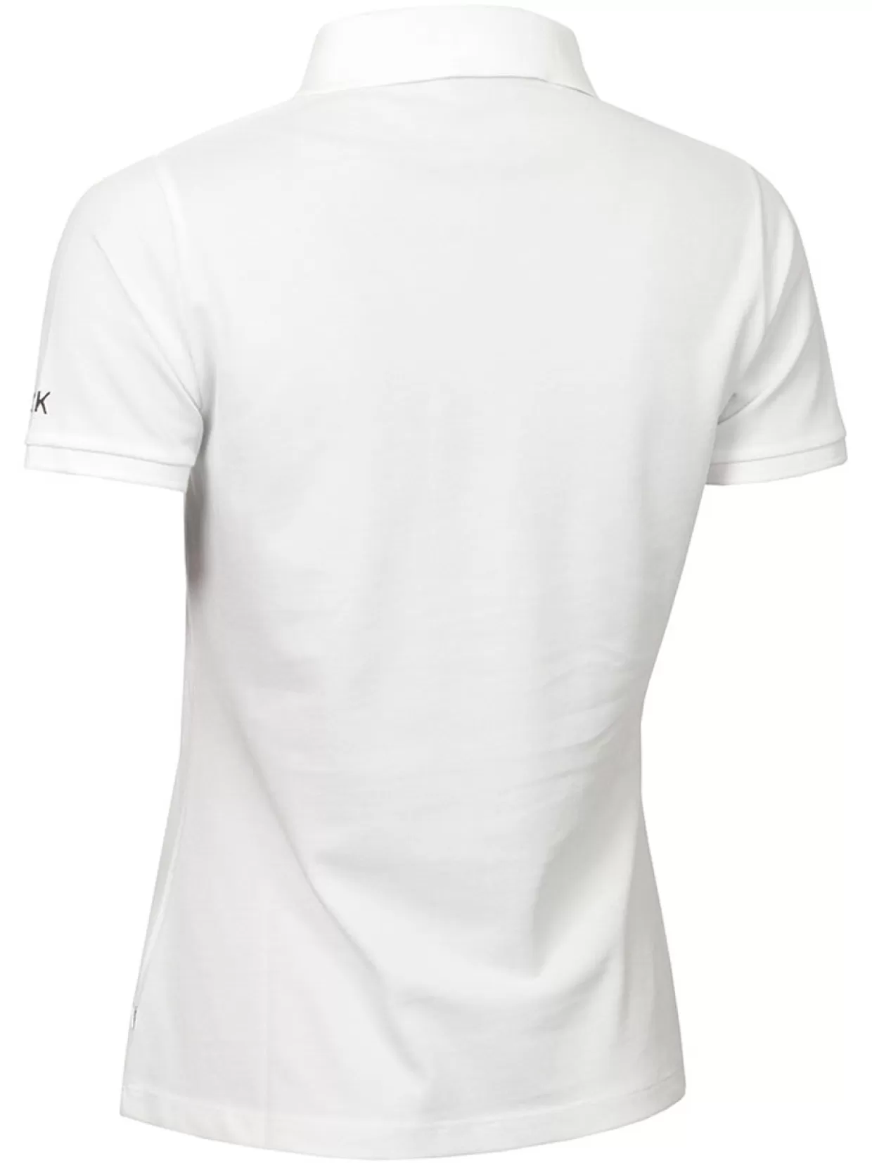 Women Calvin Klein Shirts< Women'S Jenny Open Neck Polo - White