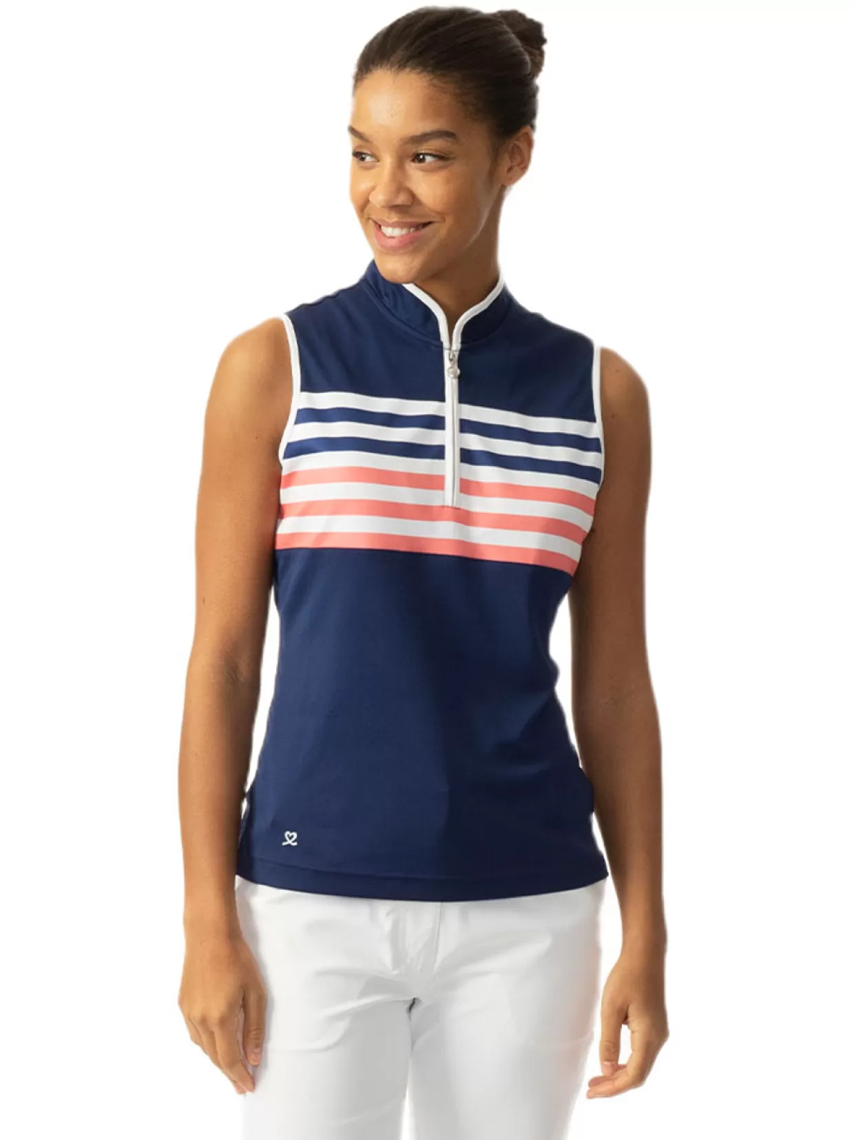 Women Daily Sports Shirts< W Anja Sleeveless Polo Shirt - Spectrum