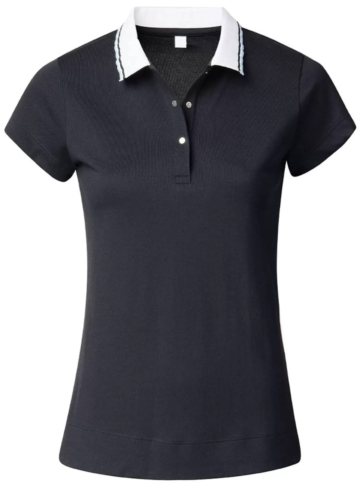 Women Daily Sports Shirts&lt; W Candy Cap Sleeve Polo Shirt - Navy