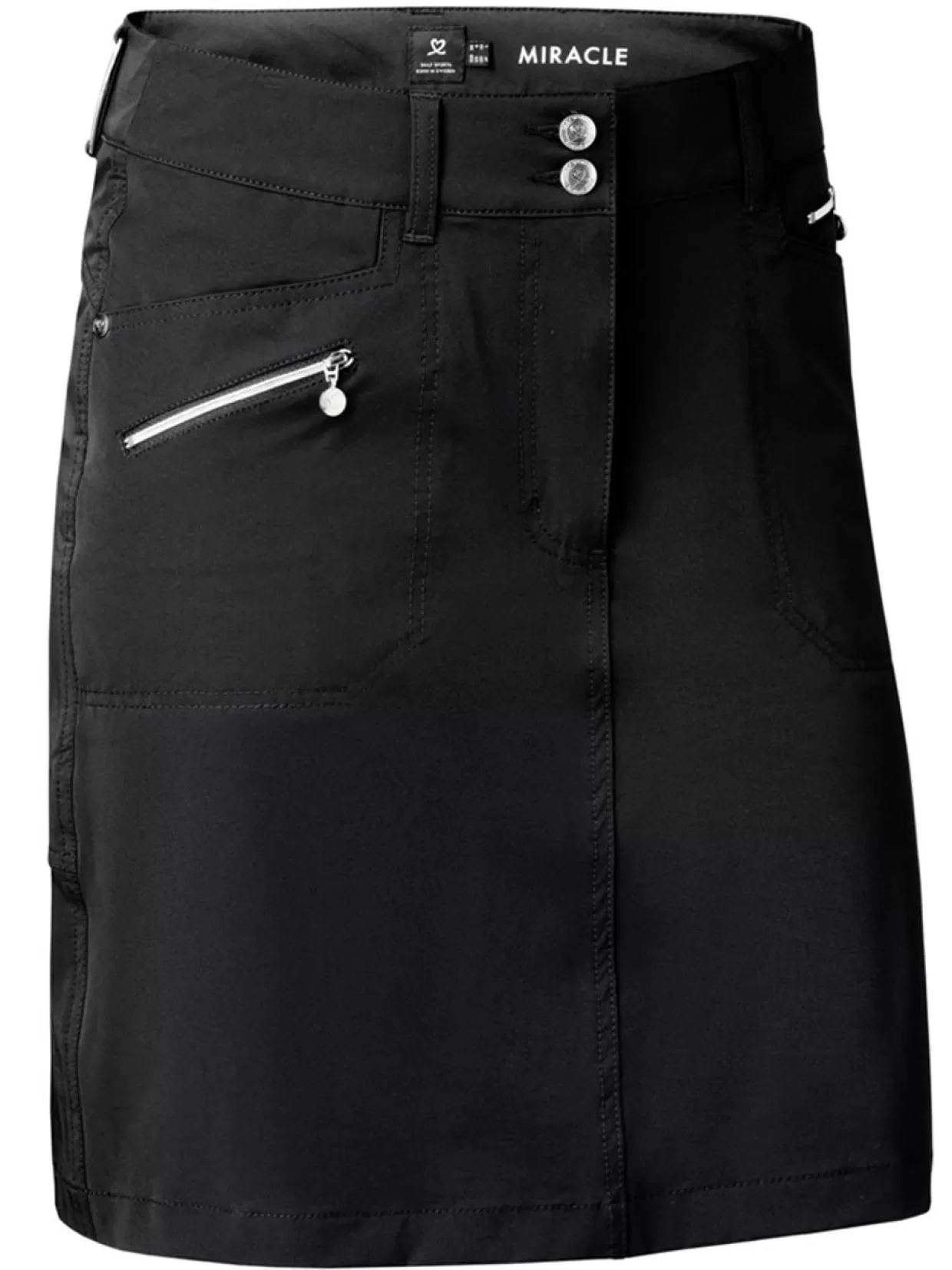 Women Daily Sports Skorts & Dresses< W Miracle Skort (52Cm) - Black