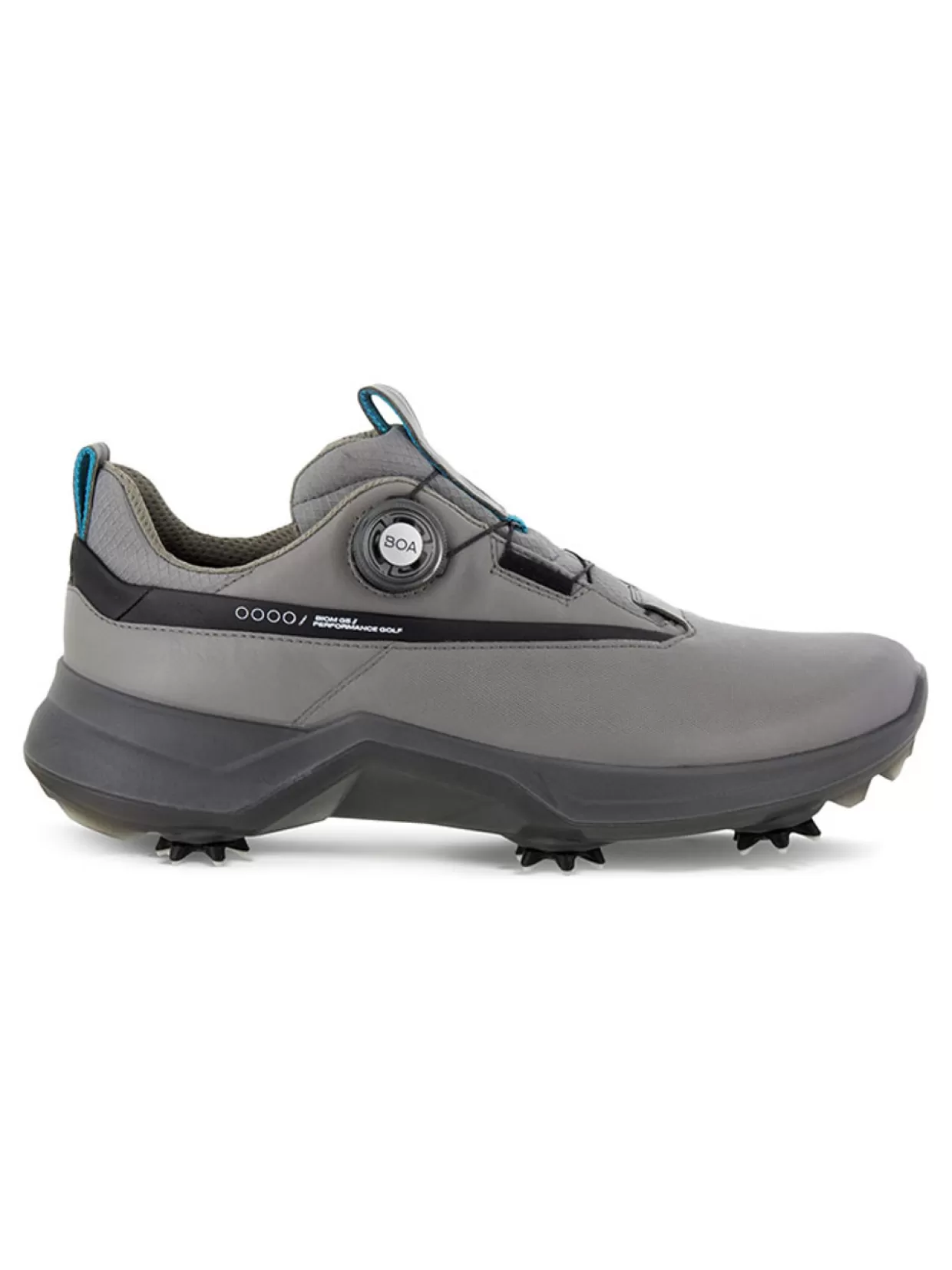 Men Ecco Mens Golf Shoes< M Biom G5 Boa Golf Shoes - Steel/Black