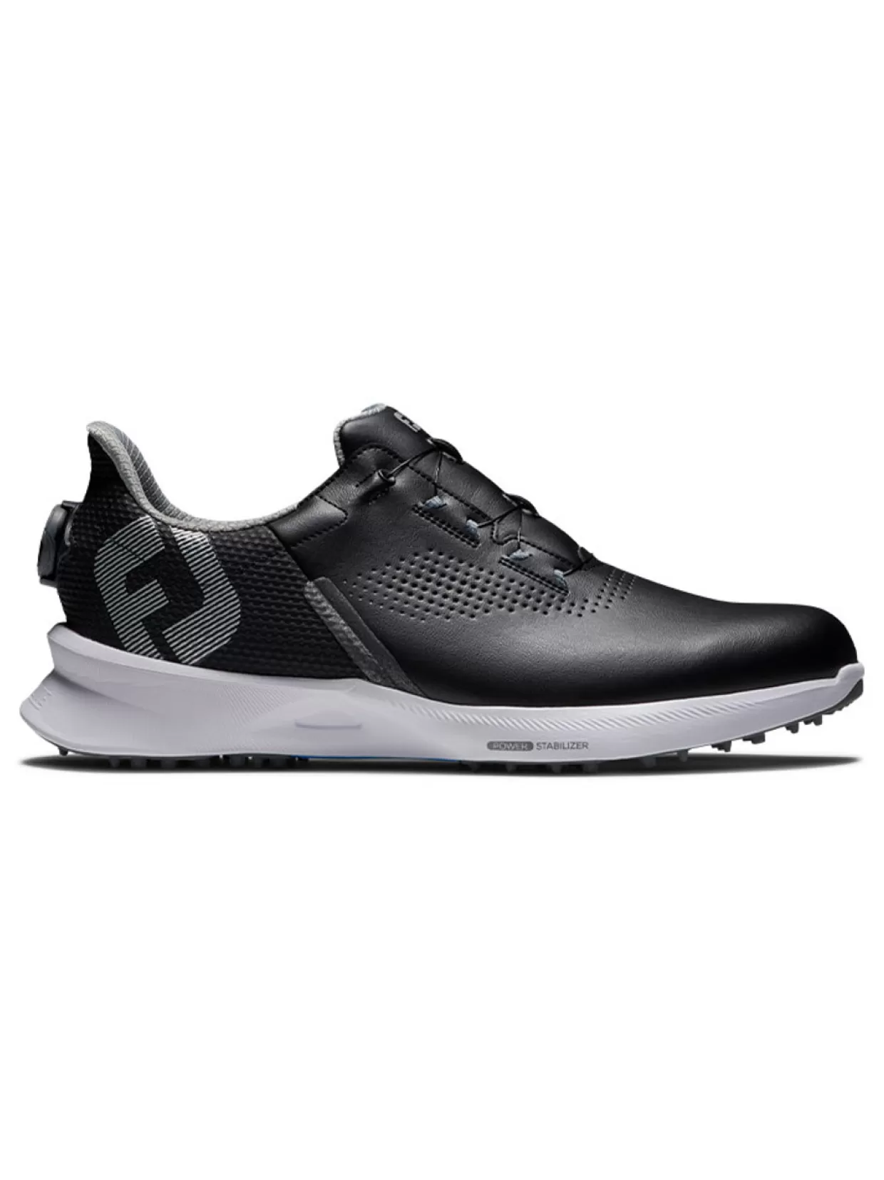 Men FootJoy Mens Golf Shoes< Fuel Boa Golf Shoes - Black