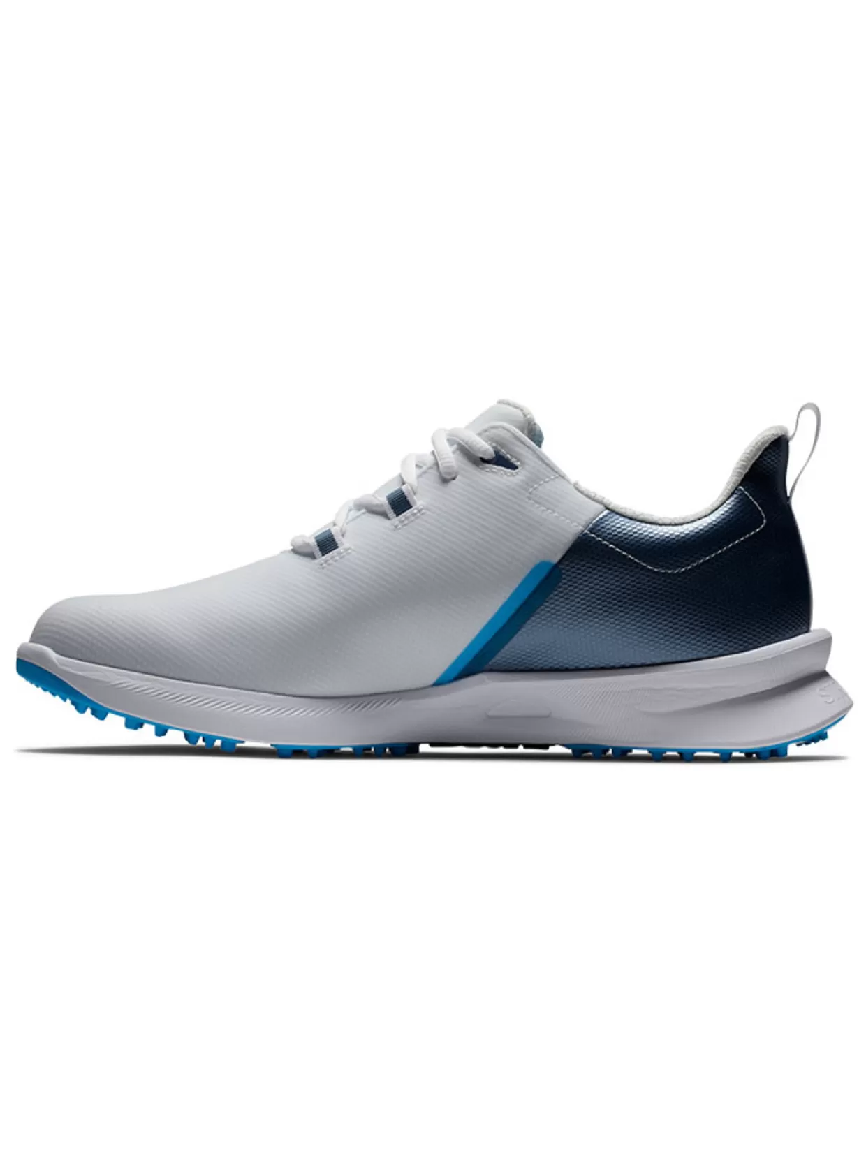 Men FootJoy Mens Golf Shoes< Fuel Sport Golf Shoes - White/Navy