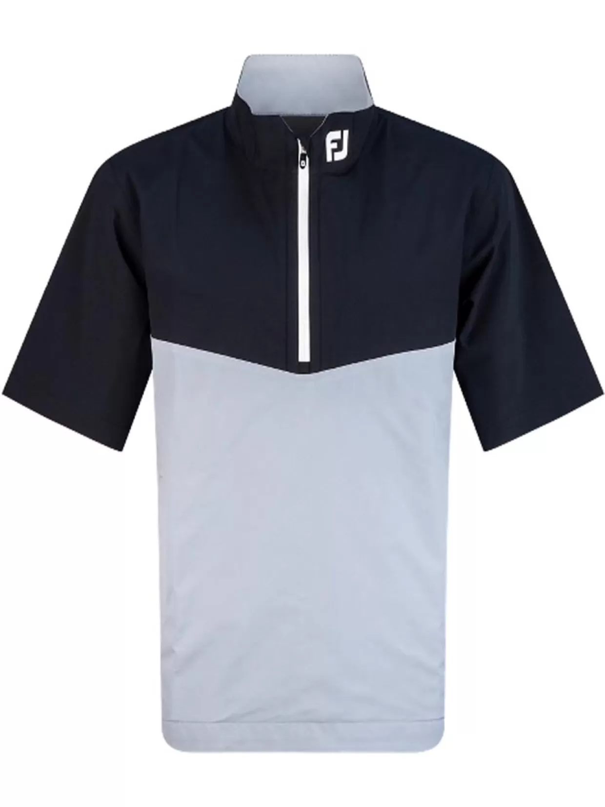 Men FootJoy Wind & Rain Wear< Hydrolite Ss Rain Shirt - Black/Grey