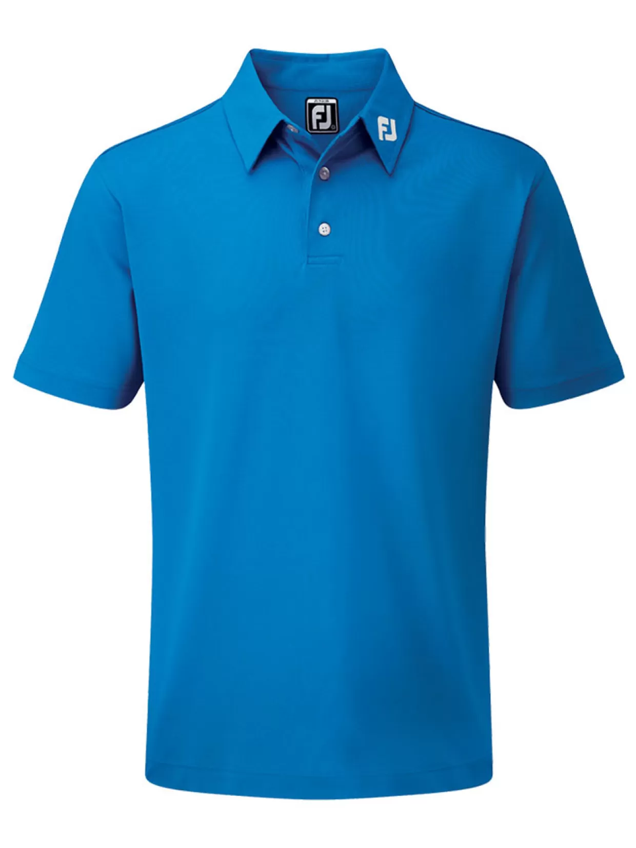 Kids FootJoy Shirts< Junior Solid Pique Polo - Cobalt