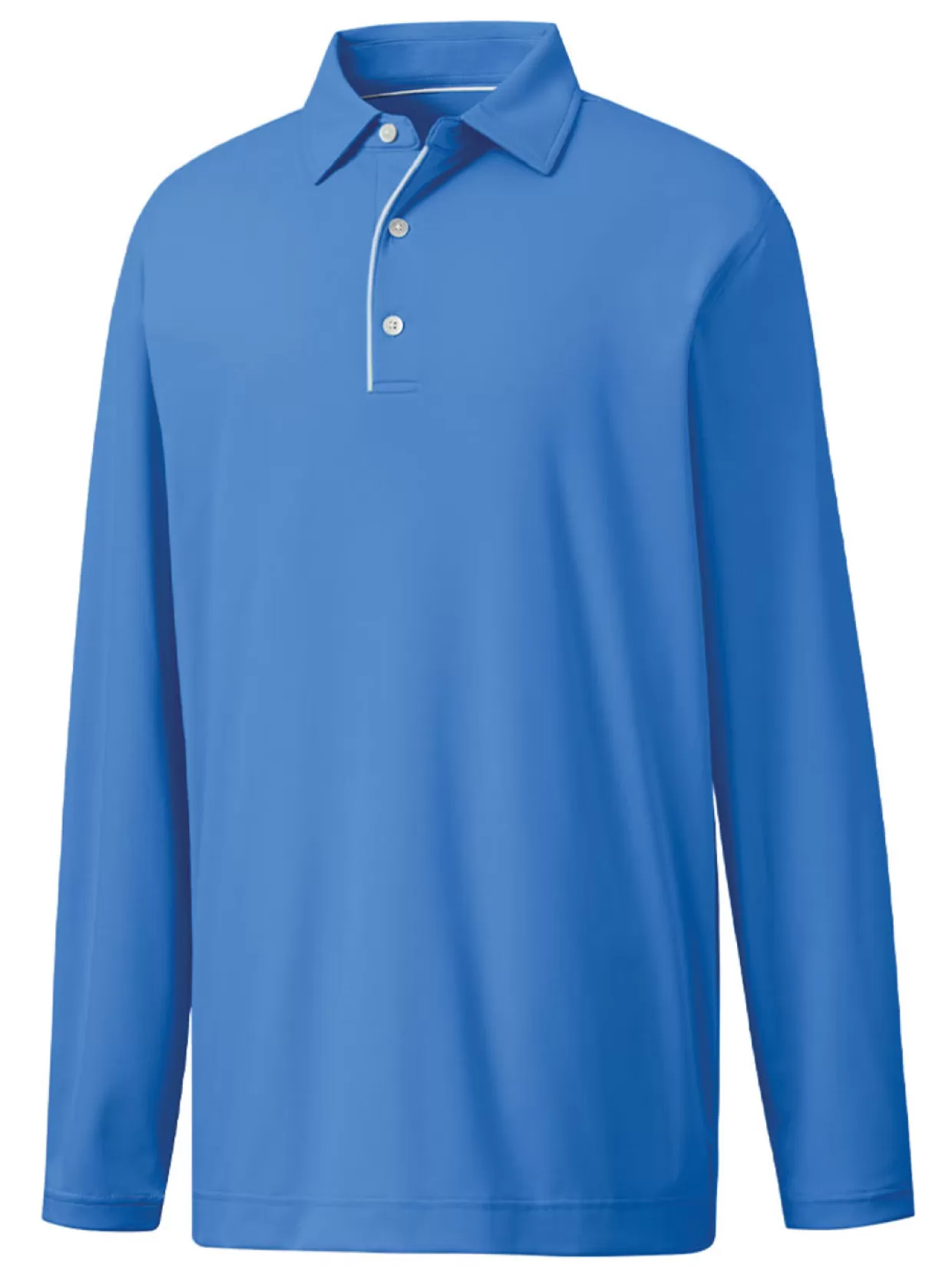 Men FootJoy Shirts< Long Sleeve Sun Protection Polo - Marine