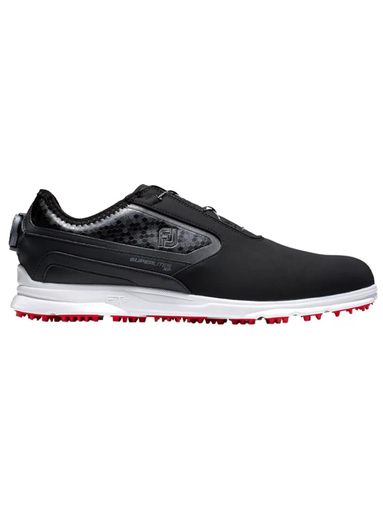 Men FootJoy Mens Golf Shoes< Superlites Xp Boa Golf Shoes - Black