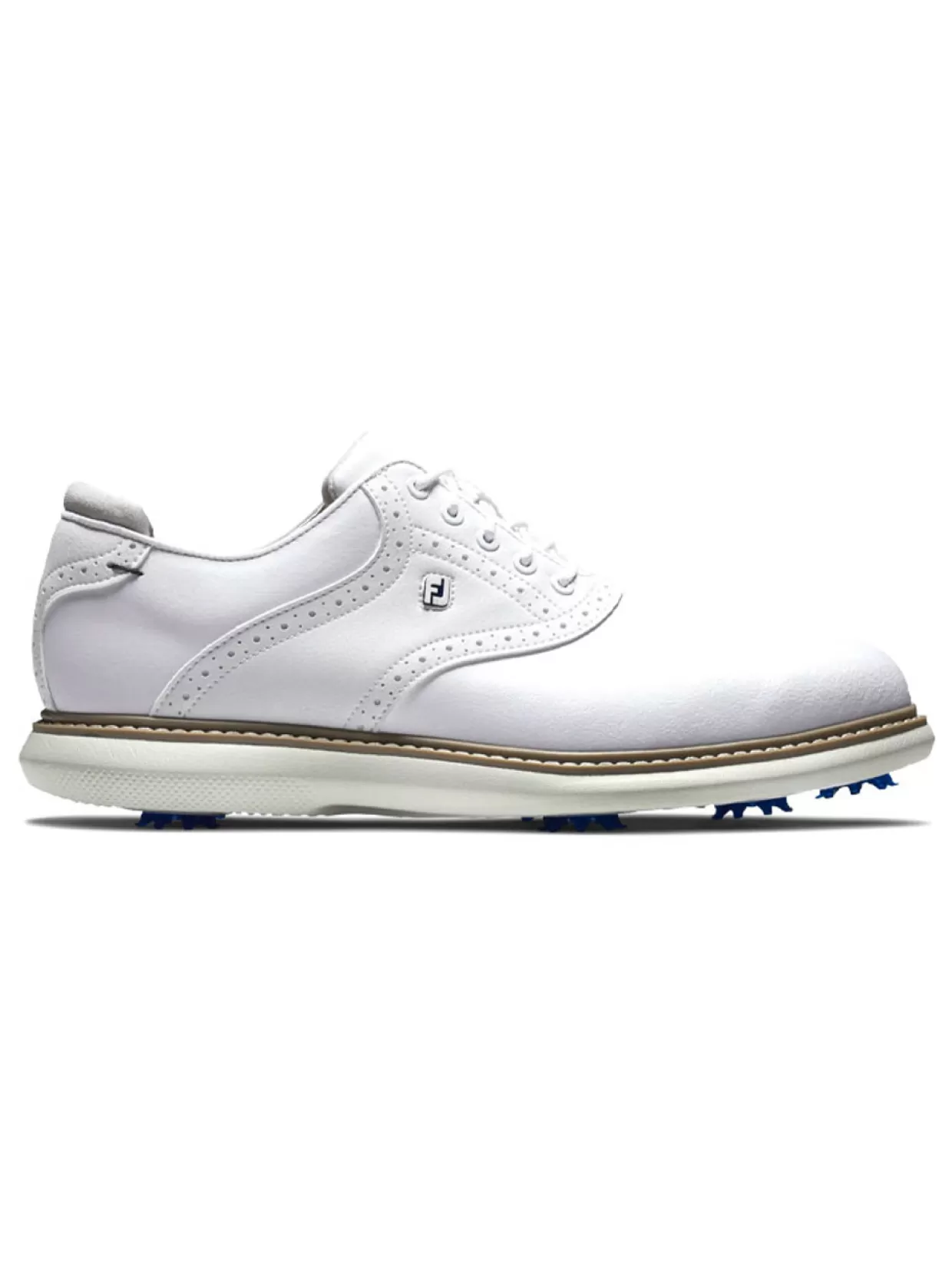 Men FootJoy Mens Golf Shoes< Traditions Golf Shoes - White