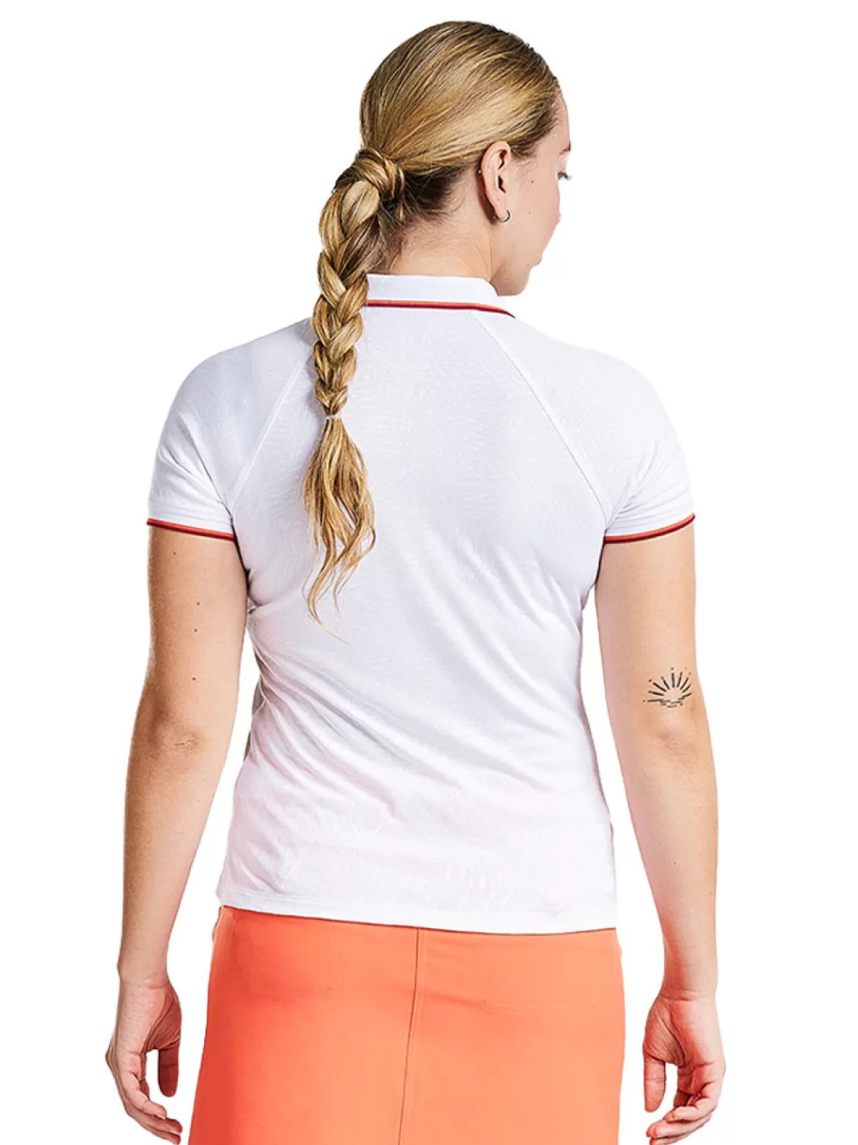 Women Nivo Shirts< W Carli Mock - White