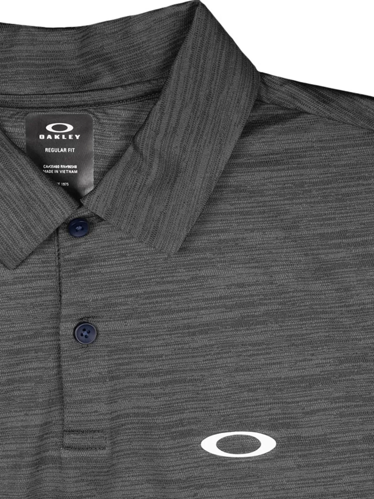 Men Oakley Shirts< New Galaxy Polo - Blackout