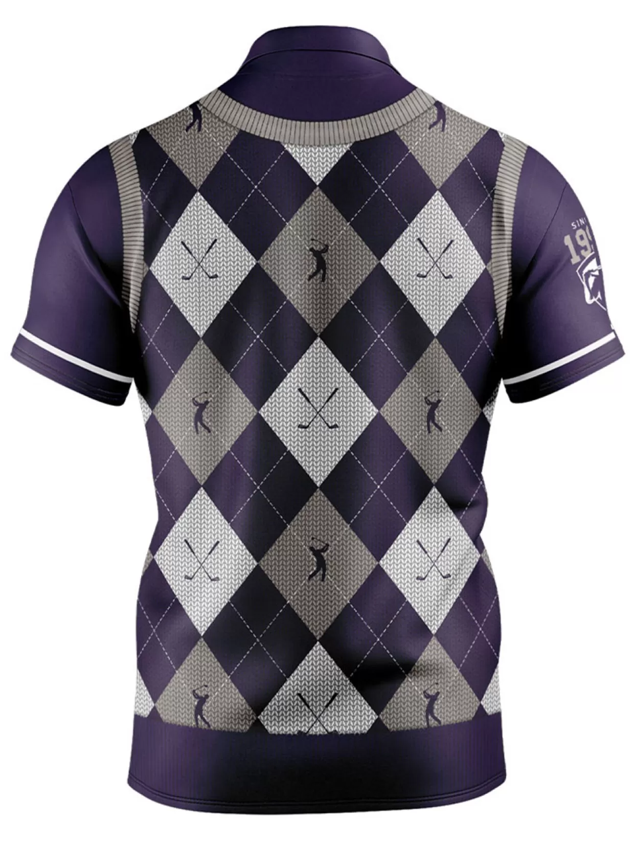 Men Official AFL Shirts< Fairway Golf Polo Shirt - Fremantle Dockers