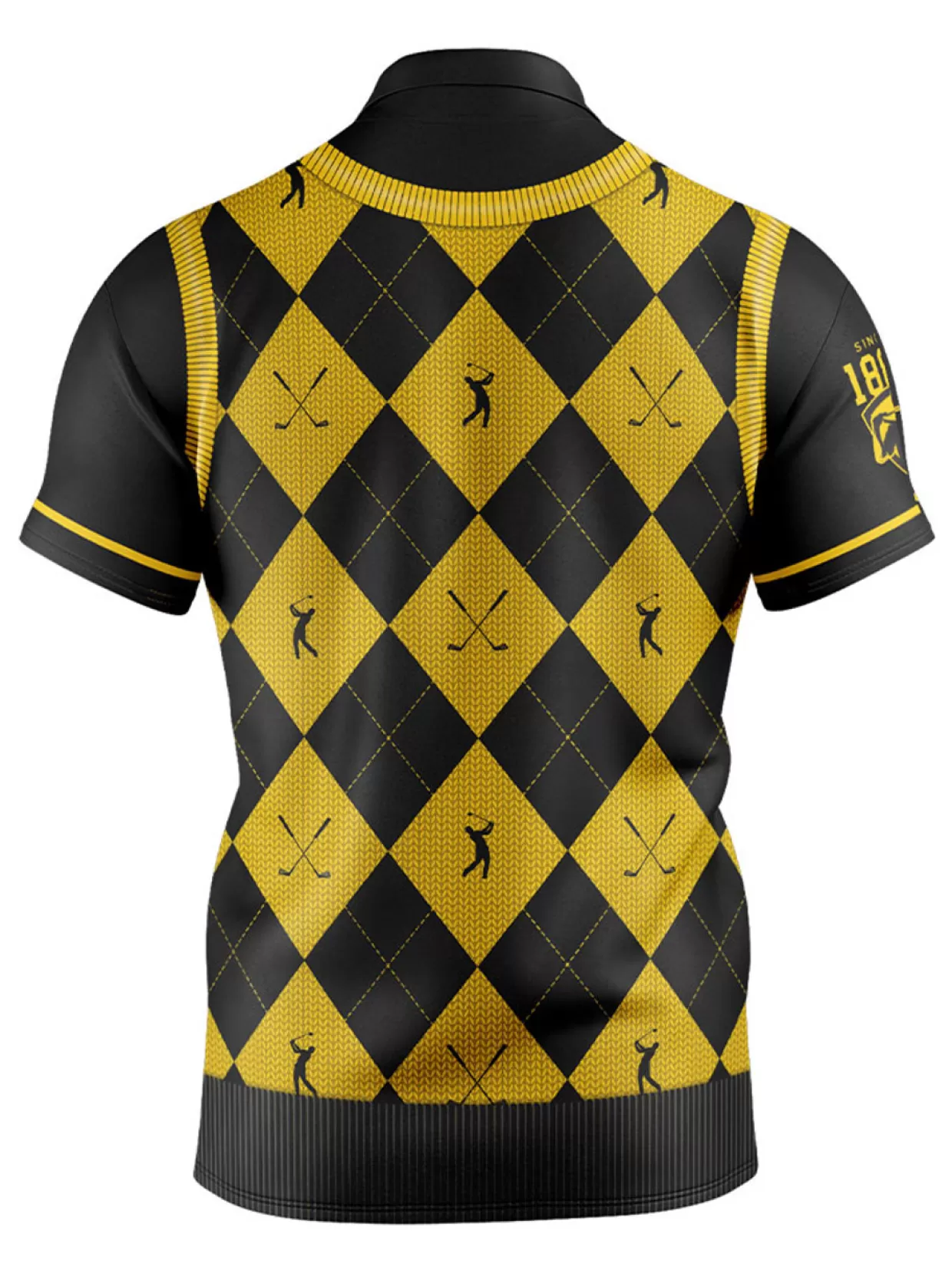 Men Official AFL Shirts< Fairway Golf Polo Shirt - Richmond Tigers