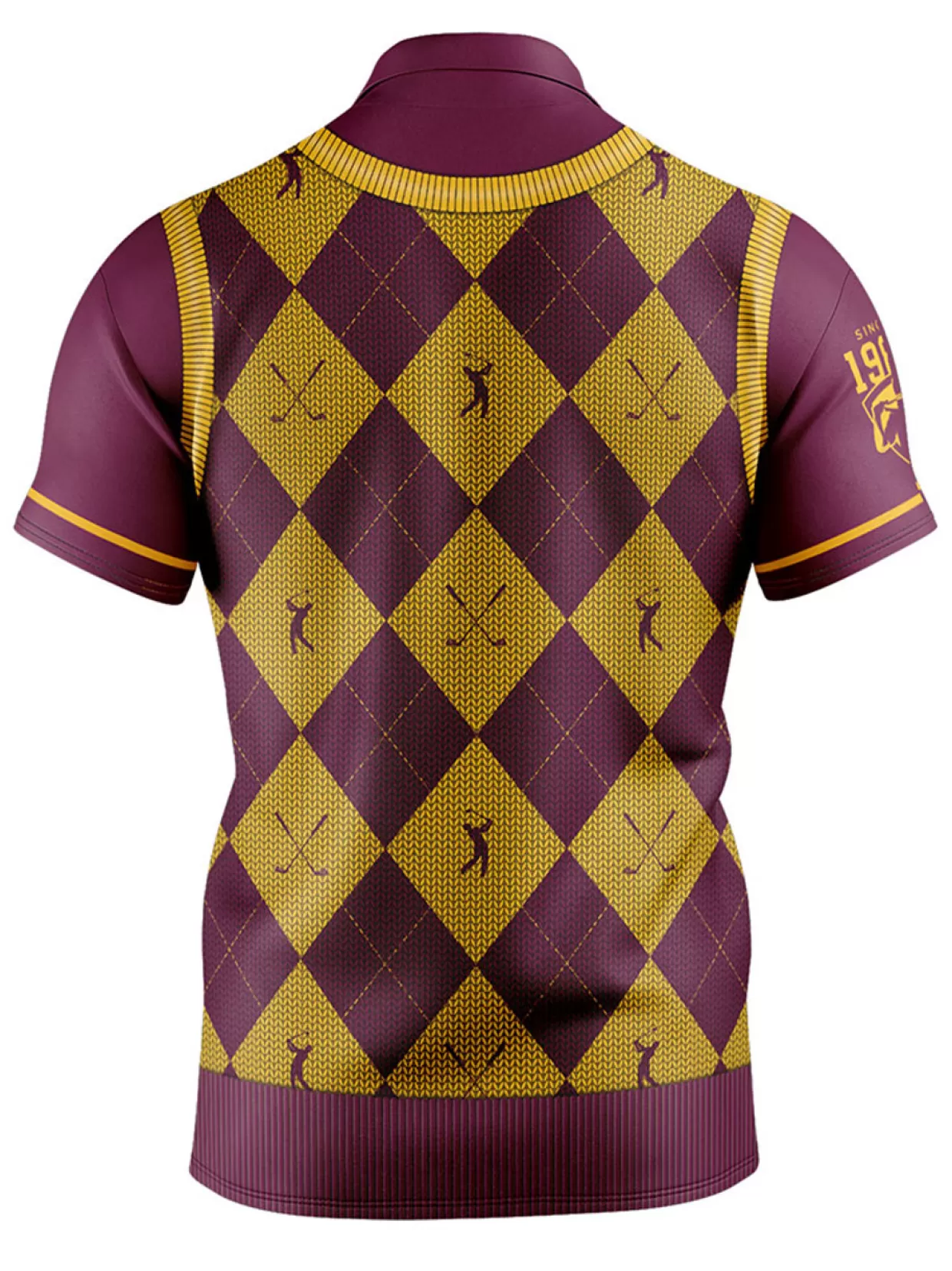 Men NRL Shirts<Official Fairway Golf Polo Shirt - Brisbane Broncos