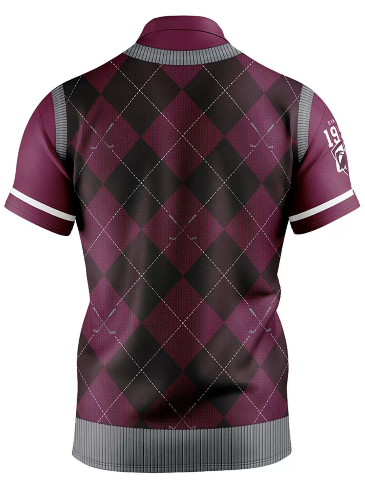 Men NRL Shirts<Official Fairway Golf Polo Shirt - Qld Maroons