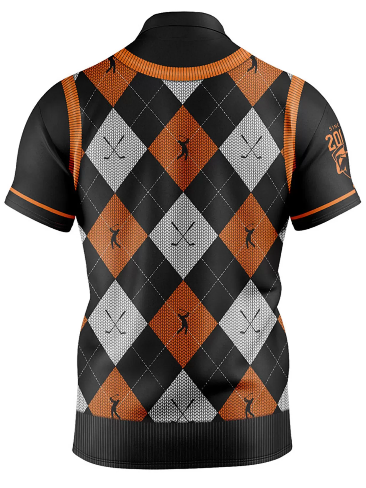 Men NRL Shirts<Official Fairway Golf Polo Shirt - Wests Tigers