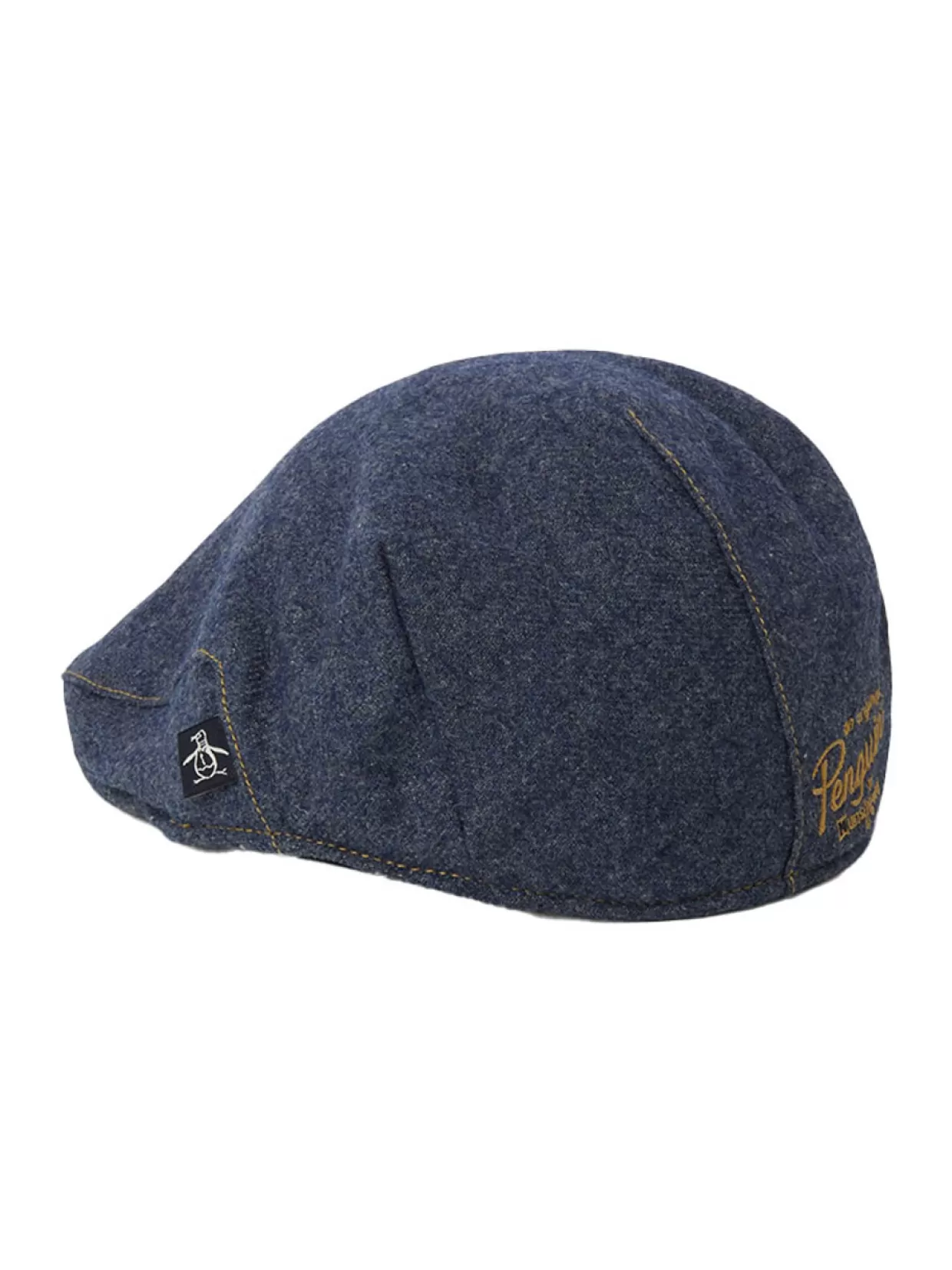 Original Penguin Caps< Heavy Weight Flat Cap