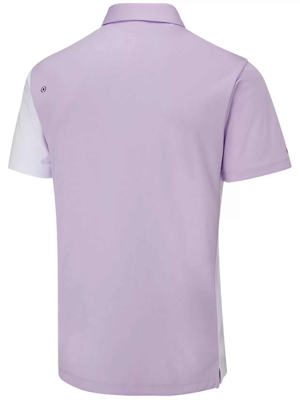 Men PING Shirts< Mack Tailored Fit Polo - White/Cool Lilac Multi