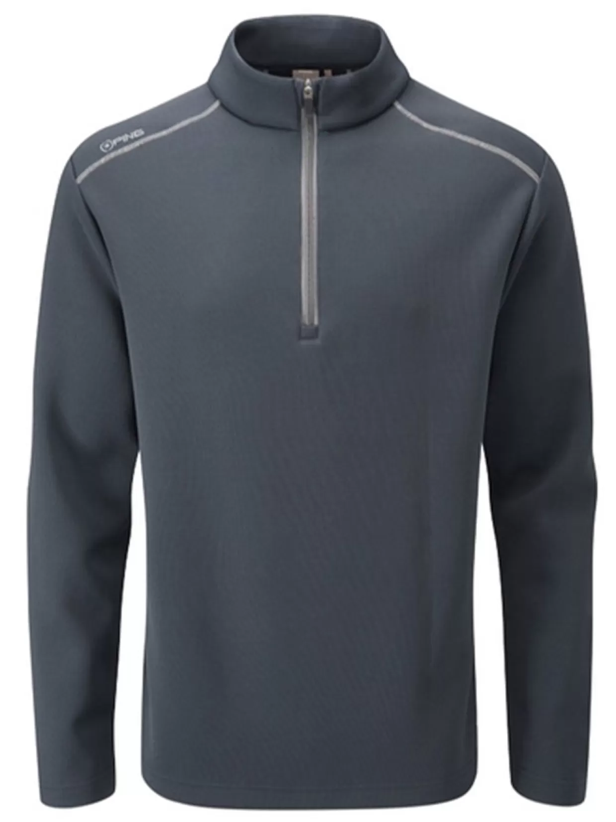 Men PING Jumpers< Ramsey 1/2 Zip Ribbed Fleece - Navy