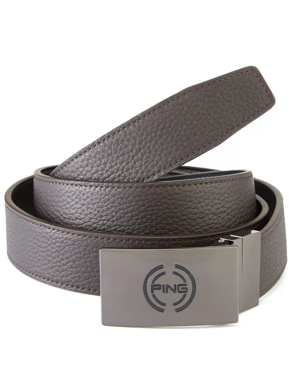 PING Belts< Stamp Reversible Belt - Black/Asphalt