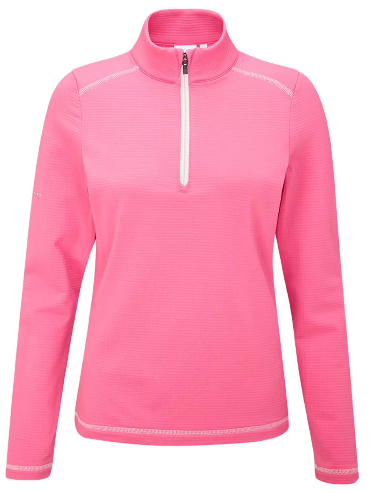 Women PING Jumpers< Women'S Sonya Half Zip Fleece - Flamingo