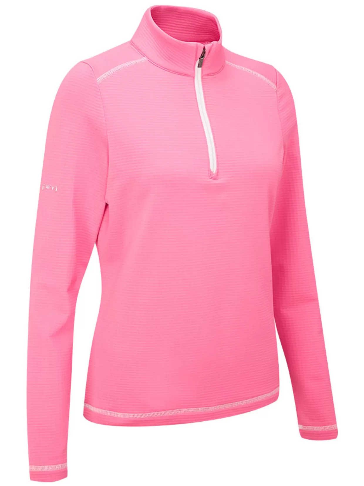 Women PING Jumpers< Women'S Sonya Half Zip Fleece - Flamingo