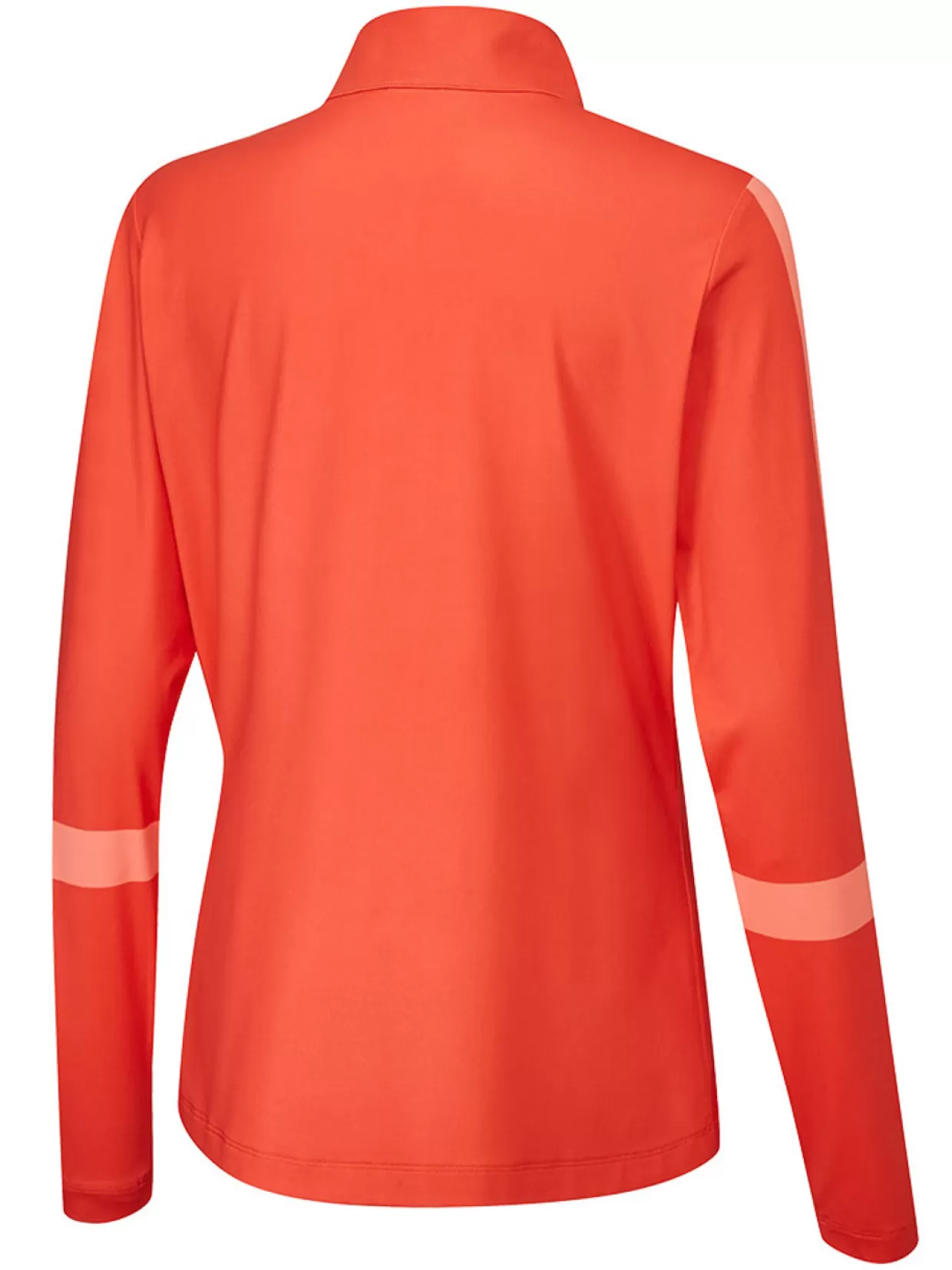 Women PING Shirts< Women'S Tamara Long Sleeve Polo - Flame/Melon