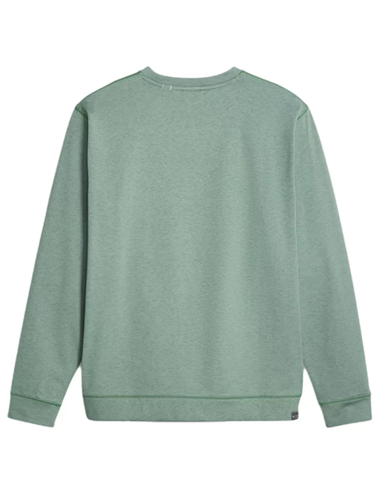 Men Puma Jumpers< Cloudspun Heather Golf Sweatshirt - Eucalyptus Heather