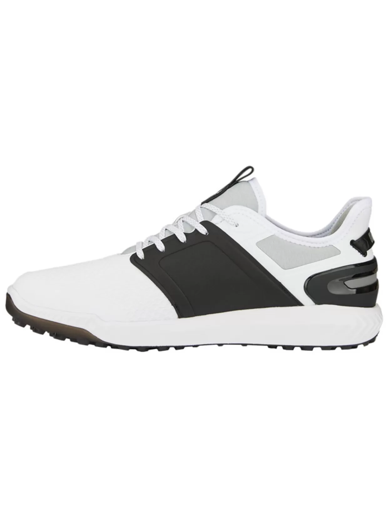 Men Puma Mens Golf Shoes< Ignite Elevate Wide Golf Shoes - White/ Black